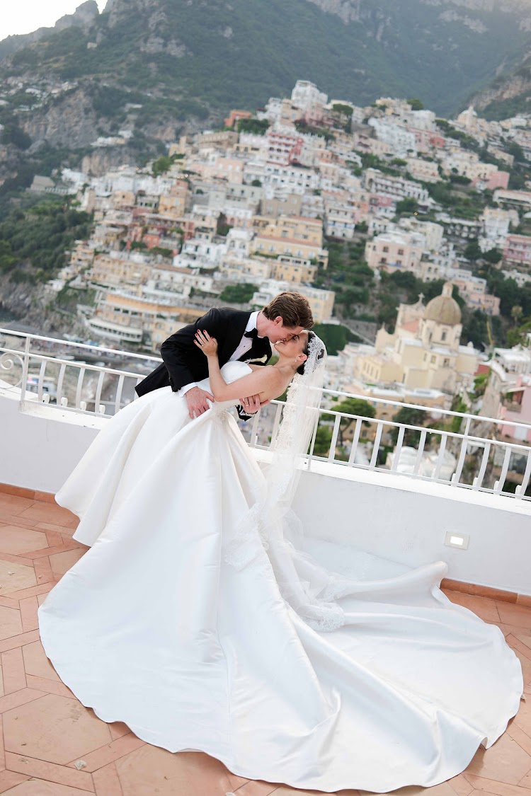 A twirl on the rooftop terrace