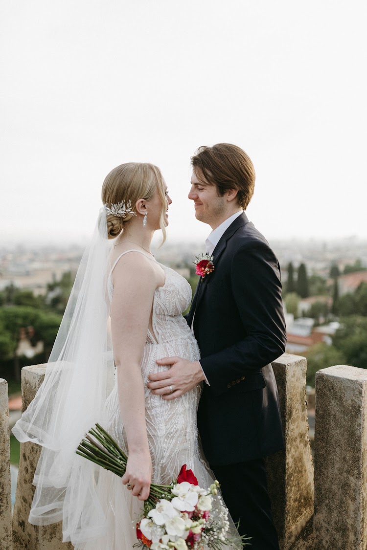 Elope at a Gaudí tower in Barcelona, Spain — already designed elopement, Barcelona, Spain
