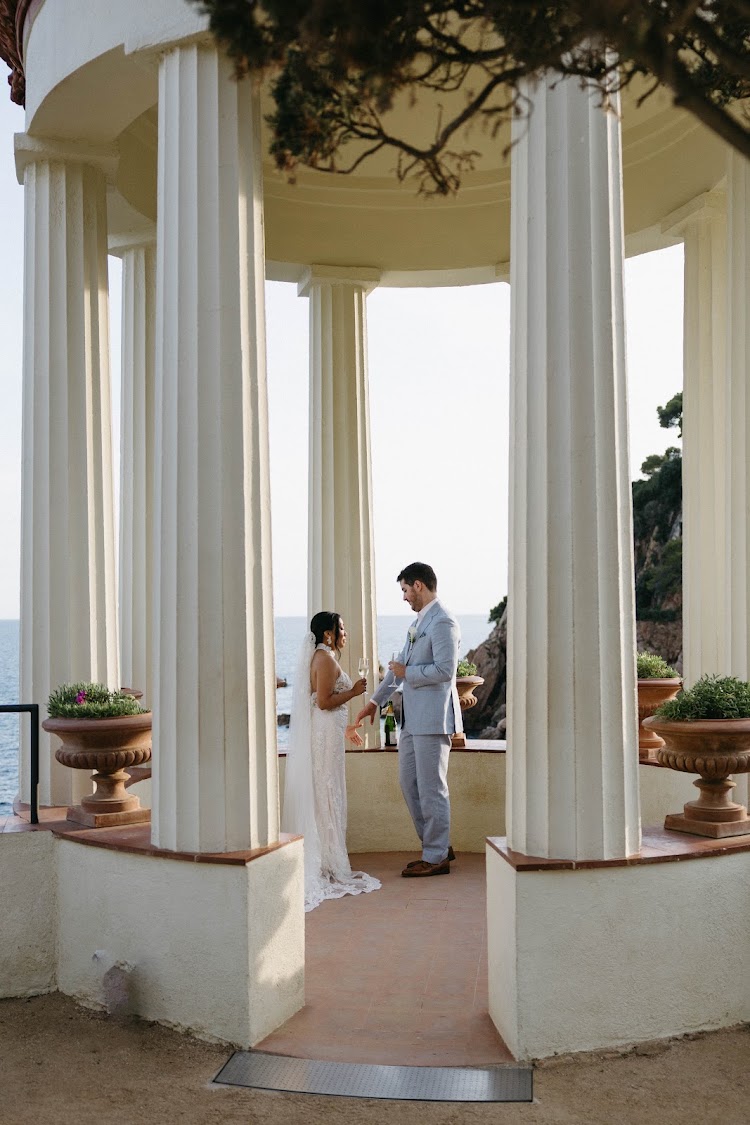 Elope in a cliffside botanic garden on the Costa Brava — already designed elopement, Costa Brava, Spain