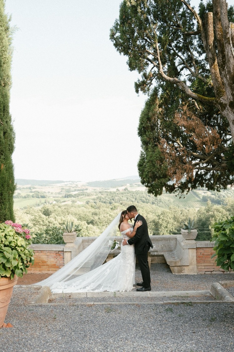 Elope in a countryside boutique hotel in Tuscany — already designed elopement, Tuscany